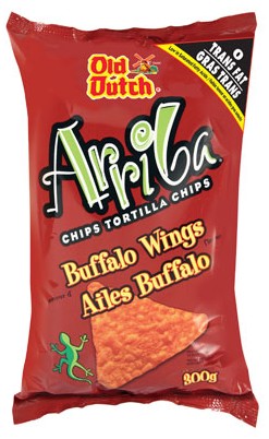 Old Dutch Arriba Buffalo Wings tortilla chips